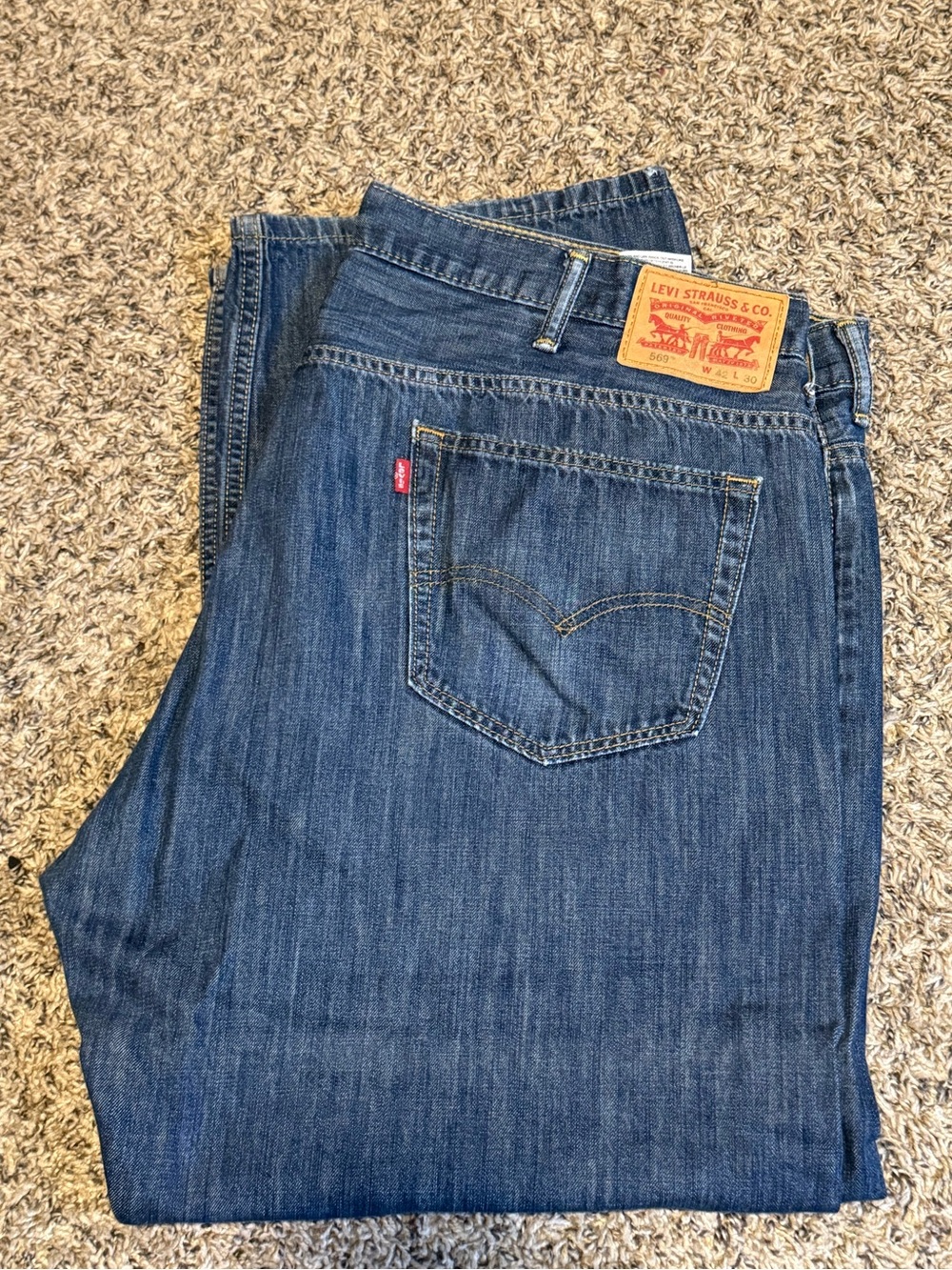 Levi's Men's Indigo Straight Jeans 559
